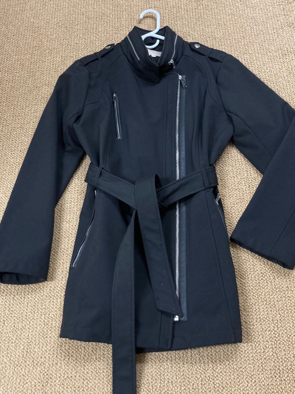 Michael Kors black coat L